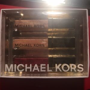 Michael  Kors holiday lip luster set